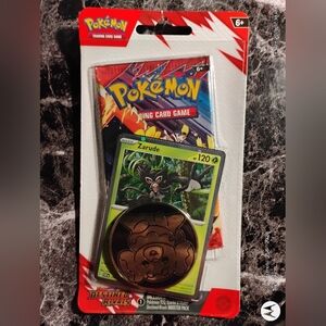 Pokemon Destined Rivals Zarude Promo Booster Pack SEALED - In Hand Ships Fast
